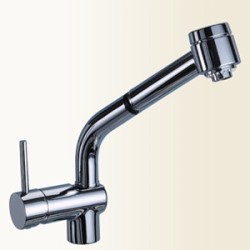 LINEA CUCINA Miscelatore per lavello con doccia estraibile