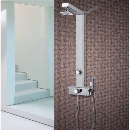 GEMMA Q1 PLUS pannello doccia miscelatore monocomando