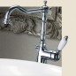 PARENTESI miscelatore monocomando lavabo finitura cromo-oro