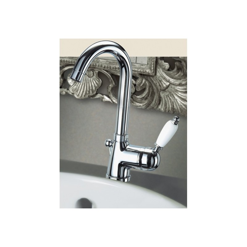 PARENTESI miscelatore monocomando lavabo finitura cromo-oro