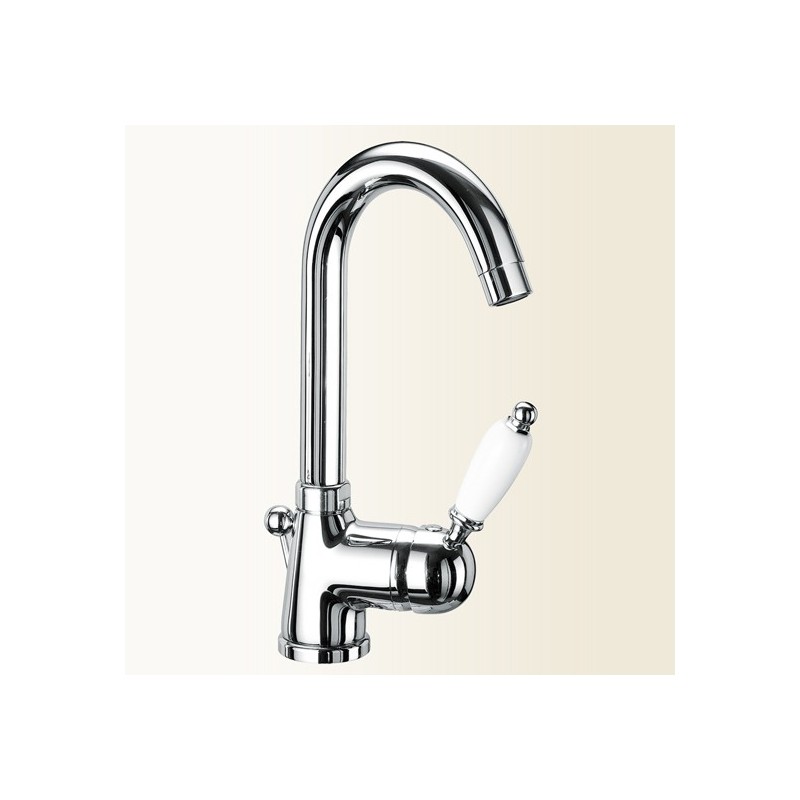 PARENTESI miscelatore monocomando lavabo finitura vecchio bronzo