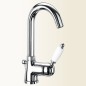PARENTESI miscelatore monocomando lavabo finitura vecchio bronzo