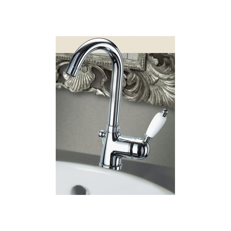 PARENTESI miscelatore monocomando lavabo finitura vecchio rame