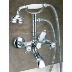 LIVINGSTONE gruppo vasca esterno finitura nickel