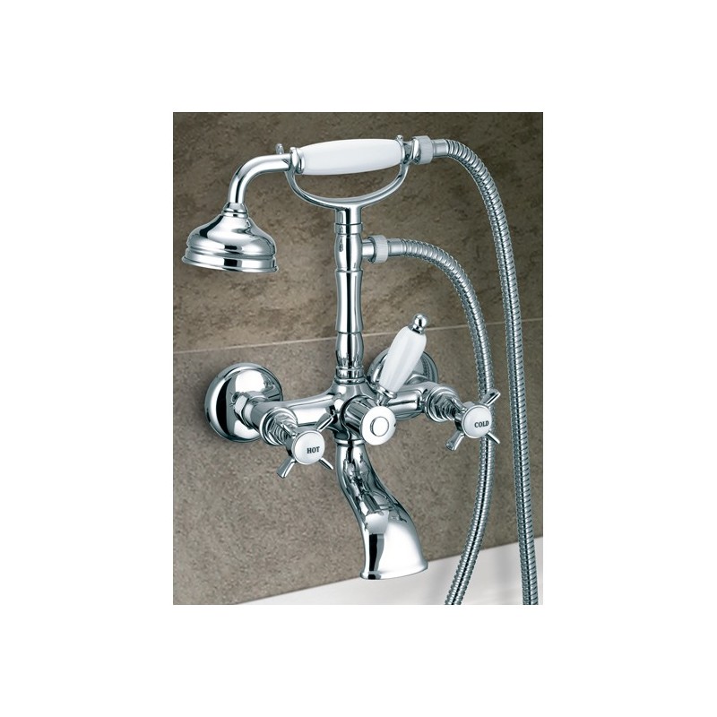 LIVINGSTONE gruppo vasca esterno finitura nickel