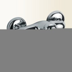 PARENTESI miscelatore monocomando doccia esterno finitura vecchio rame