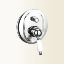 PARENTESI miscelatore monocomando doccia incasso con deviatore finitura cromo-oro