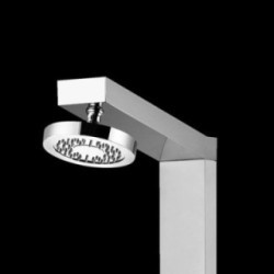 GEMMA PLUS pannello doccia con miscelatore monocomando finitura satinato