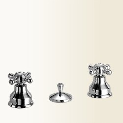 PAPIRO batteria bidet finitura cromo-oro