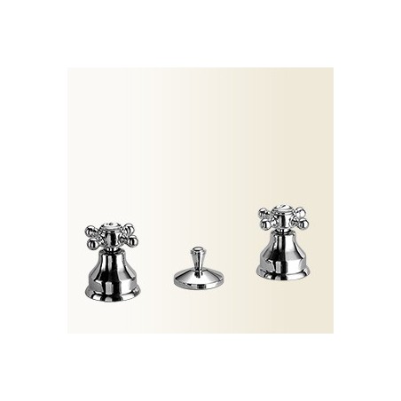 PAPIRO batteria bidet finitura cromo-oro