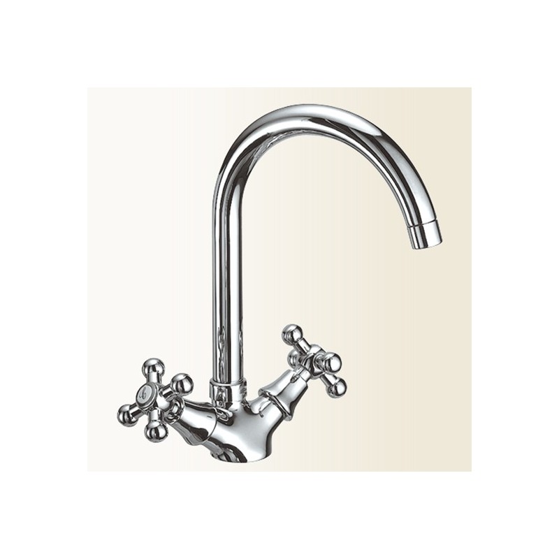 NOA monoforo per lavello finitura vecchio bronzo