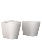 set wc e bidet a terra